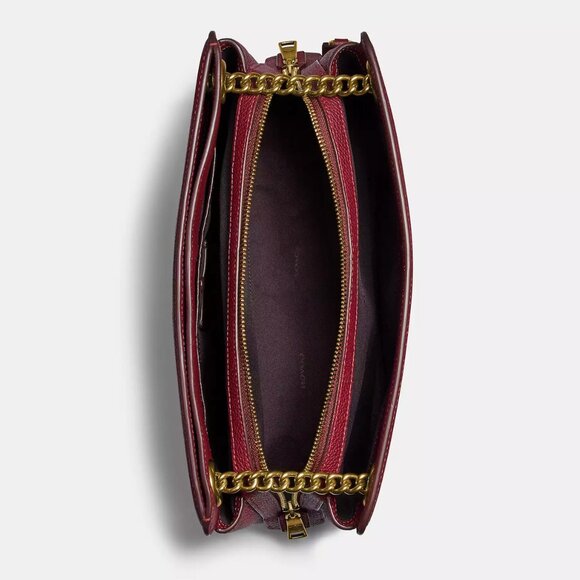 Coach Bryant Convertible Carryall in Red - Picture 4 of 6